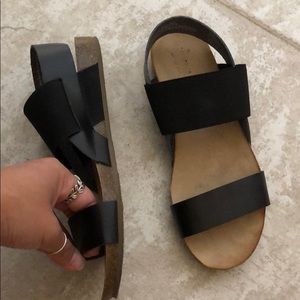 Mossimo Black Sandals